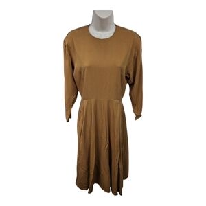 Rabbit Rabbit Rabbit Long Sleeve Button Back Dress Sz S